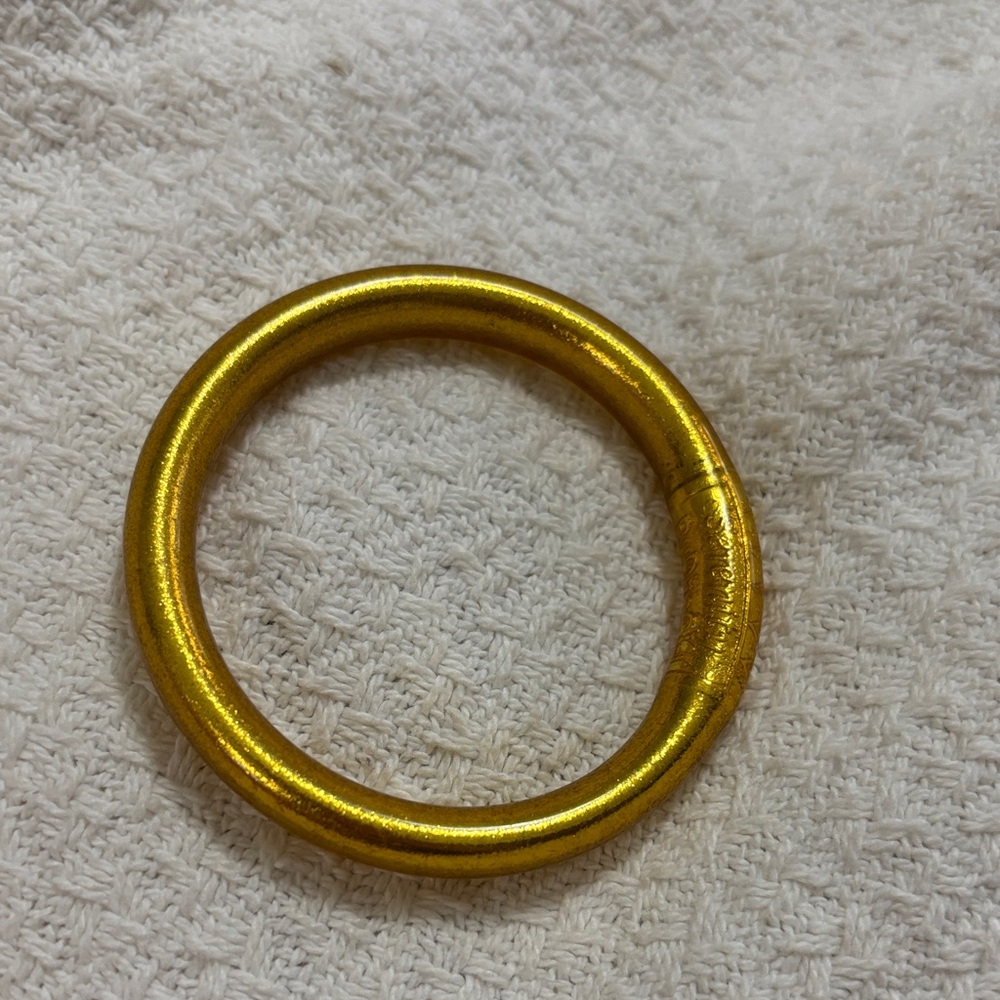 Gold Metallic Buddha bracelet